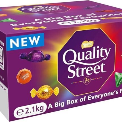 Quality Street -Assorted Chocolates Bulk Sharing Pack 2 KG | Chocolate Gift,Chocolates, Toffees And Fruit Cremes,Christmas Chocolate Gift,Bulk Christmas Chocolate,Chocolate